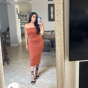 Strapless Maxi Dress